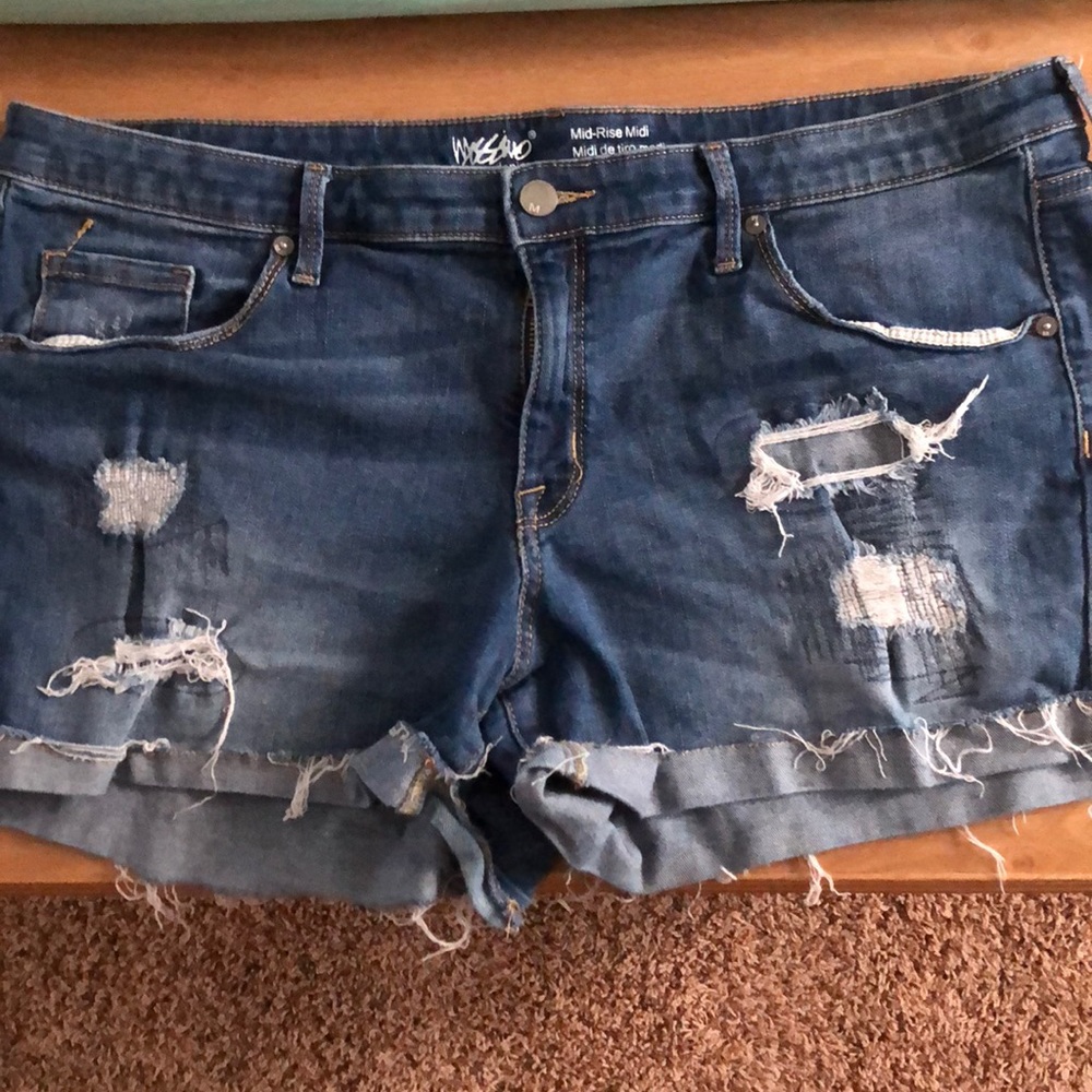 Jean shorts from target